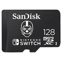 SanDisk microSDXC Extr 128GB (U3/UHS-I/CL.10/R100/W60) Fortnite, Skull Trooper microSDXC-kaart 128 GB UHS-I - thumbnail