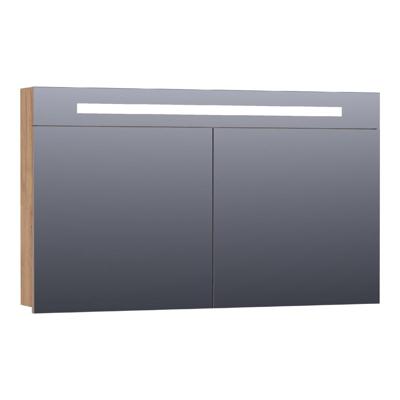 Brauer Promise Spiegelkast - 120 cm - met Directe Verlichting - 2 Enkelzijdige Spiegeldeuren - Chateau