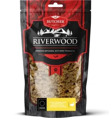 Riverwood Vleestrainer eend 150g