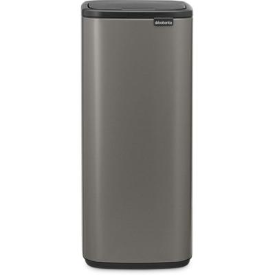 Brabantia Bo Touch Bin Afvalemmer 30L Platinum Brabantia Bo Touch Bin Afvalemmer 30L Platinum