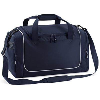 Quadra QS77 Teamwear Locker Bag - French Navy/Light Grey - 47 x 30 x 27 cm
