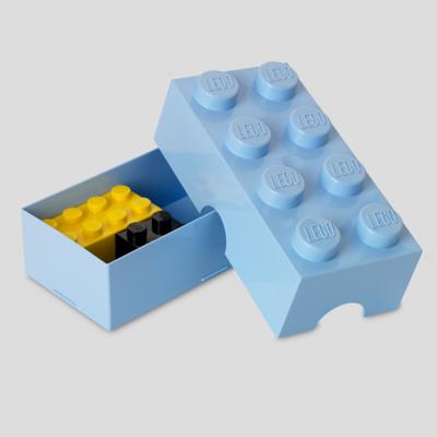 Room Copenhagen lego mini box lunchbox (blauw, 8 noppen)