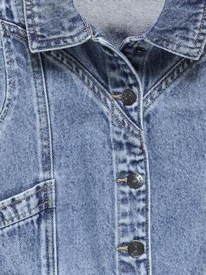 Kids ONLY zomer jeans gilet meisjes - medium blauw denim - Kogkennedy