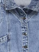 Kids ONLY zomer jeans gilet meisjes - medium blauw denim - Kogkennedy - thumbnail