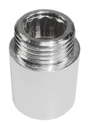 Wiesbaden Kraanverlengkoppeling 3/8 x 30 Chr