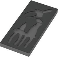 Wera 9780 Schuimrubberen inzetstuk met KNIPEX tangen Set 1, 3-delig - 05150180001 - thumbnail
