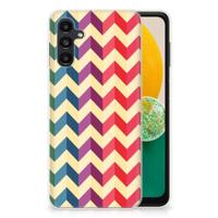 Samsung Galaxy A13 | A04s | TPU bumper | Zigzag Multi Color - thumbnail