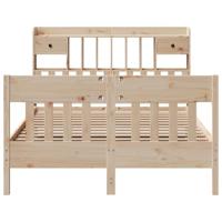 Bedframe zonder matras massief grenenhout 160x200 cm - thumbnail