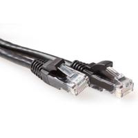 ACT IB2902 U/UTP CAT6A Patchkabel | Snagless | RJ45 Connectoren | Zwart | 2 meter - thumbnail