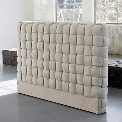 Rivièra Maison Hoofdbord 'Room 48' 195 x 137cm, Linen, kleur Fabulous Flax