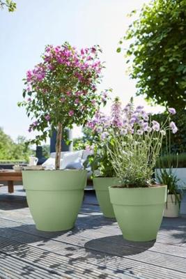 Elho bloempot Vibia Campana 35cm Pistachegroen - thumbnail
