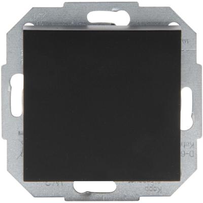 KOPP - Kruisschakelaar - Athenis HK07 - Inbouw - 1-voudig Enkel Schakelaar - Mat Zwart