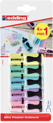 Markeerstift edding 7 mini 1-3mm pastel assorti