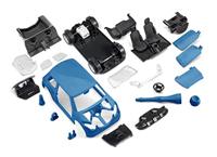 Revell Pull Back Rally Car - Blauw - thumbnail