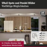 Paulmann Hildor LED-railspot URail 15 W LED Chroom (mat) - thumbnail