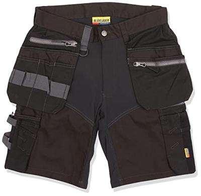 Blåkläder Short met stretch en spijkerzakken 15981343 | Zwart | Maat 64 - 7330509763780