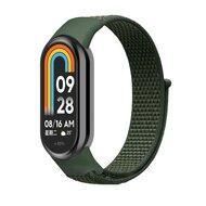 Sport loop nylon bandje - Leger groen - Xiaomi Smart Band 8 / 9 / 10 - thumbnail