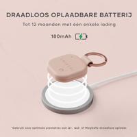 Satechi FindAll vegan-lederen sleutelhanger met FindMy - Desert Rose - thumbnail