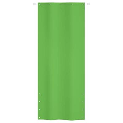 Balkonscherm 100x240 cm oxford stof lichtgroen Balkonscherm 100x240 cm oxford stof lichtgroen