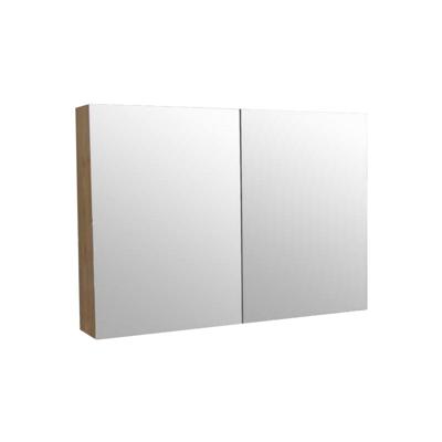 Spiegelkast Wood 80 cm Massief Geolied Eiken Aqua Royal Spiegelkast Wood 80 cm Massief Geolied Eiken Aqua Royal