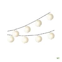 Led lampion streng 3.5cm-8l koelwit Decoris - Decoris - thumbnail