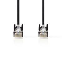 CAT5e-Kabel | U/UTP | RJ45 Male | RJ45 Male | 1.00 m | Rond | PVC | Zwart - thumbnail