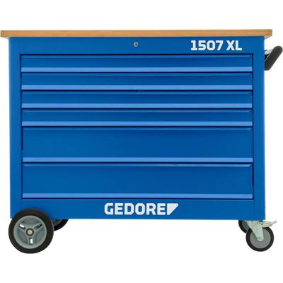 Gedore 3127796 Verrijdbare werkbank (b x h x d) 1200 x 985 x 635 mm Blauw