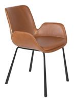 Zuiver Eetkamerstoel 'Brit' PU leder - thumbnail