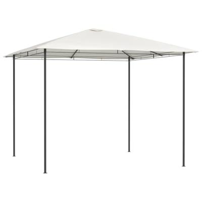 VidaXL Prieel 160 g/m² 3x3x2,6 m crèmekleurig