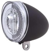 Spanninga swingo koplamp zwart batt. kaart - thumbnail