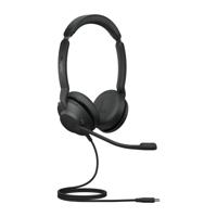 Jabra Evolve2 30 Headset Bedraad Hoofdband Kantoor/callcenter USB Type-C Zwart - thumbnail