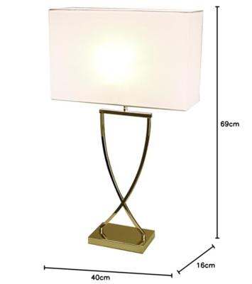 By Rydéns TafellampOmega chroom wit - 2820440-5000