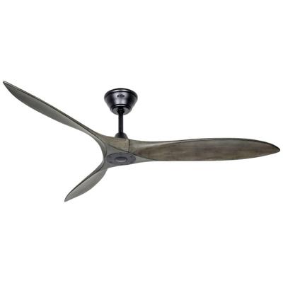 CasaFan ECO AIRSCREW 152 MS-GW Plafondventilator 28 W (Ø x h) 1520 mm x 275 mm Zwart (mat) Met afstandsbediening, Met wintermodus CasaFan ECO AIRSCREW 152 MS-GW Plafondventilator 28 W (Ø x h) 1520 mm x 275 mm Zwart (mat) Met afstandsbediening, Met wintermodus