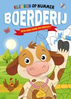 Rebo Publishers Boerderij - kleuren op nummer - thumbnail