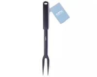 Gusta BBQ vork zwart - thumbnail