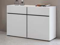 Commode CROSSAIR 2 deuren 2 lades wit - thumbnail