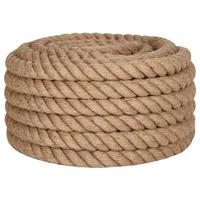 VidaXL Touw 25 m lang 36 mm dik jute - thumbnail