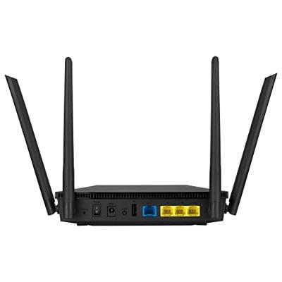 Router Asus RT-AX53U Zwart Wi-Fi USB USB 2.0 RJ45 Ethernet LAN