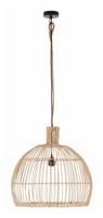MUST Living Hanglamp 'Las Salinas' Rotan, 50cm, kleur Naturel - thumbnail