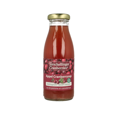 Terschellinger Appel cranberrysap bio 250 Milliliter Terschellinger Appel cranberrysap bio 250 Milliliter