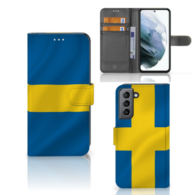 Samsung Galaxy S21 FE | Bookstyle Case | Zweden Samsung Galaxy S21 FE | Bookstyle Case | Zweden