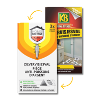 Home defense zilvervisjes val 3 stuks - thumbnail