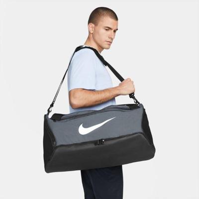 Nike Brasilia 9.5 Training Duffel Sporttas Iron Grey/Black/White One Size Nike Brasilia 9.5 Training Duffel Sporttas Iron Grey/Black/White One Size