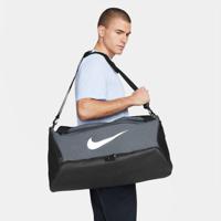Nike Brasilia 9.5 Training Duffel Sporttas Iron Grey/Black/White One Size - thumbnail