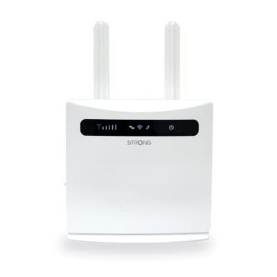 STRONG 4G LTE WLAN-router 300, LTE tot 150 Mbit/s, 2,4 GHz WiFi @ 300 Mbit/S, 802.11b/g/N, 4X LAN-poorten, 2 x sim-adapter, wit STRONG 4G LTE WLAN-router 300, LTE tot 150 Mbit/s, 2,4 GHz WiFi @ 300 Mbit/S, 802.11b/g/N, 4X LAN-poorten, 2 x sim-adapter, wit