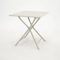 Inklapbare tuintafels GLOBE 70x70 Cream - thumbnail