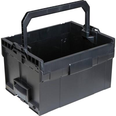 Sortimo LT-BOXX 272 6100000330 Gereedschapstas (leeg) ABS Zwart (l x b x h) 442 x 361 x 288 mm Sortimo LT-BOXX 272 6100000330 Gereedschapstas (leeg) ABS Zwart (l x b x h) 442 x 361 x 288 mm