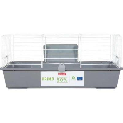 ZOLUX Primo 80 cm - knaagdierenkooi - wit en grijs