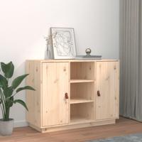 Dressoir 100x40x75 cm massief grenenhout - thumbnail