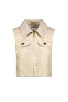 Like Flo Zomer gilet meisjes Goud - denim - thumbnail